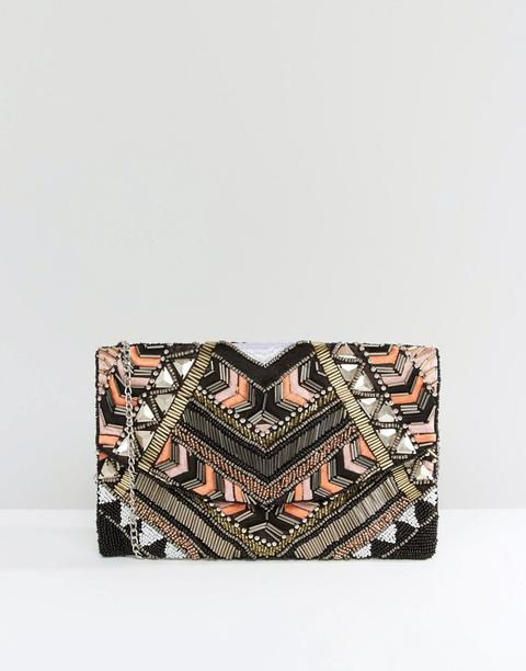 Clutch Con Adornos De New Look