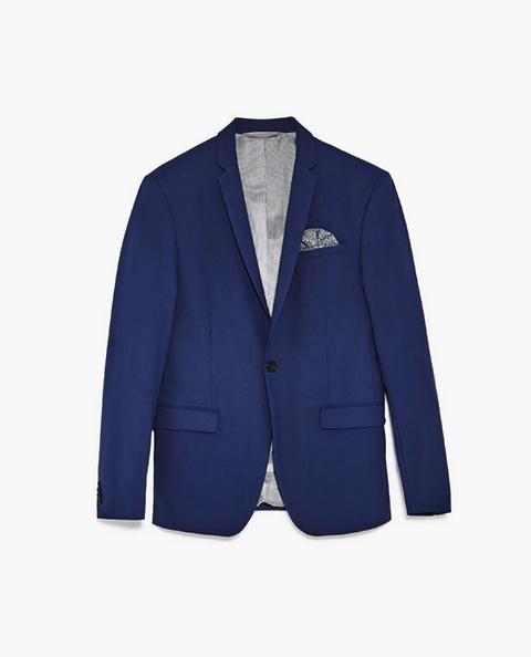 Blazer Abito Blu Intenso