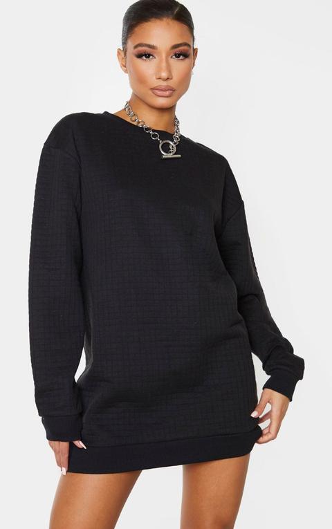 black sweat jumper