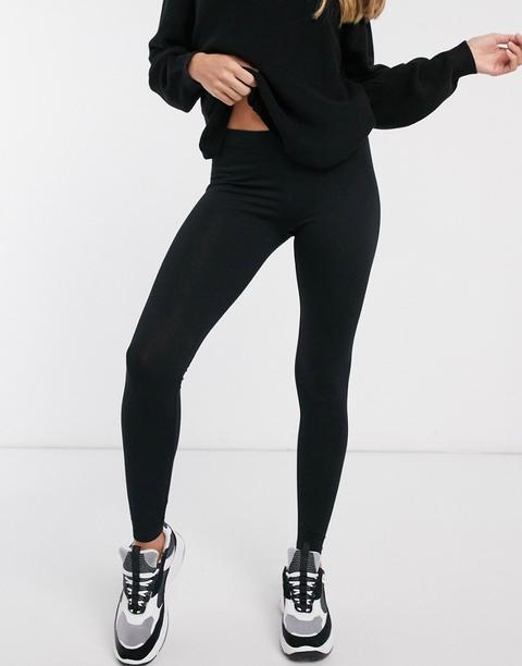 Mango - Legging - Noir