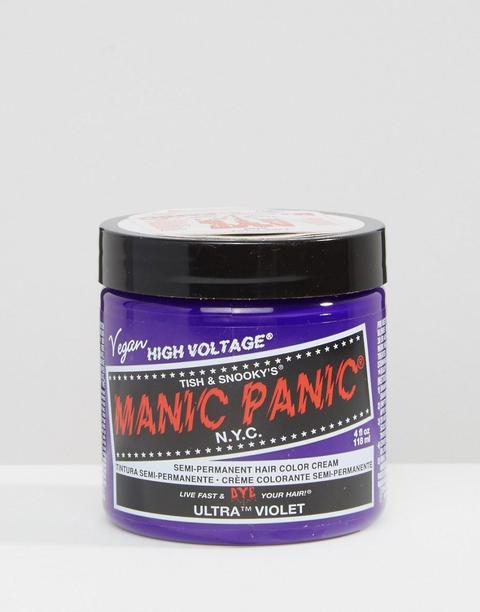 Manic Panic - Nyc - Crema Colorata Classica Per Capelli Semipermanente - Ultra Violet - Viola