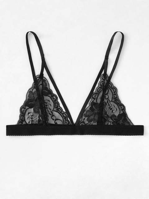 Brassière Strappy In Pizzo