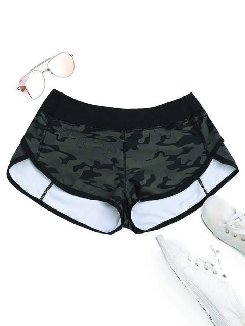 Camo Dolphin Shorts