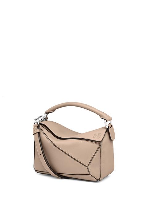 Bolso Puzzle Pequeño En Piel De Ternera Con Grano Suave