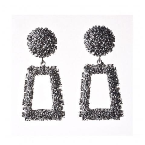 Ritzy Silver Earrings