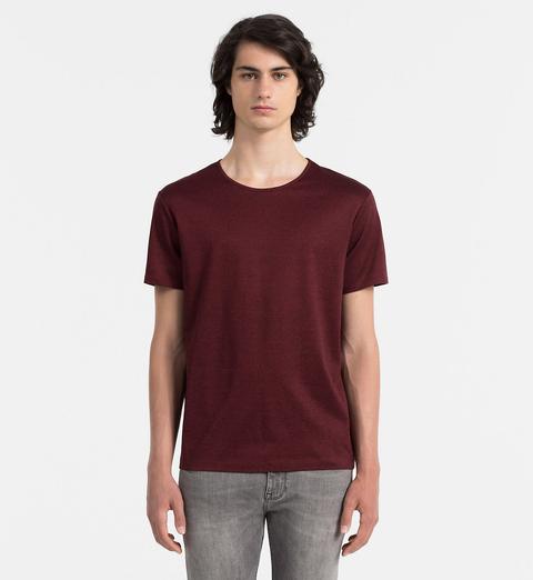 Camiseta De Algodón Jaspeada