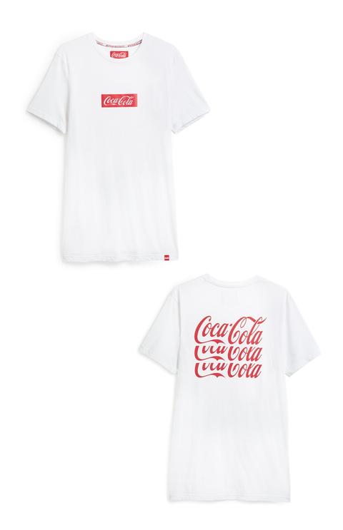 Camiseta De Coca-cola Blanca