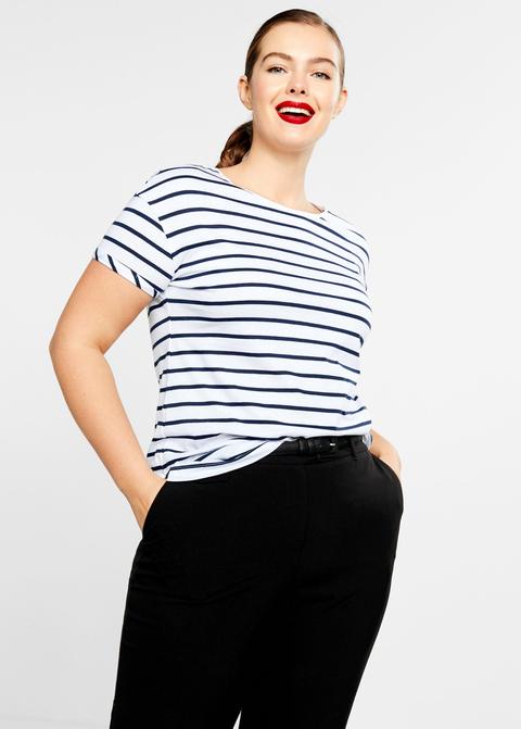 Camiseta Algodón Orgánico Rayas