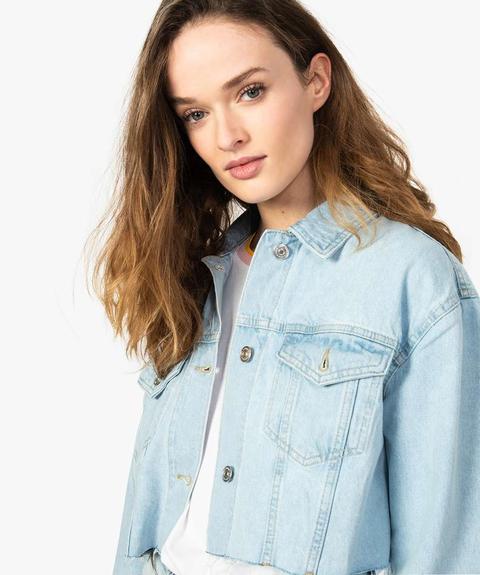 veste en jean femme gemo