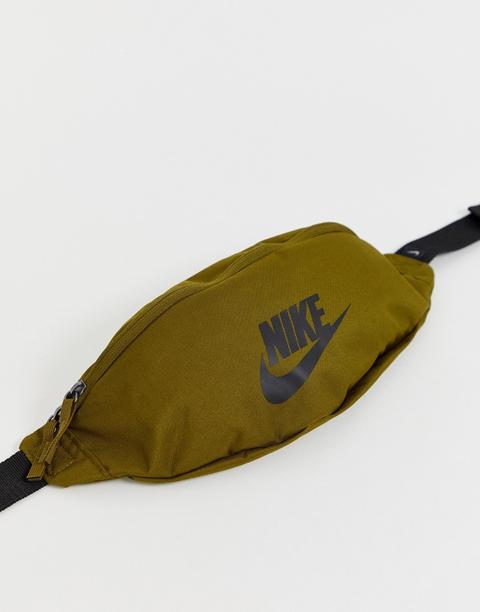 nike bum bag green