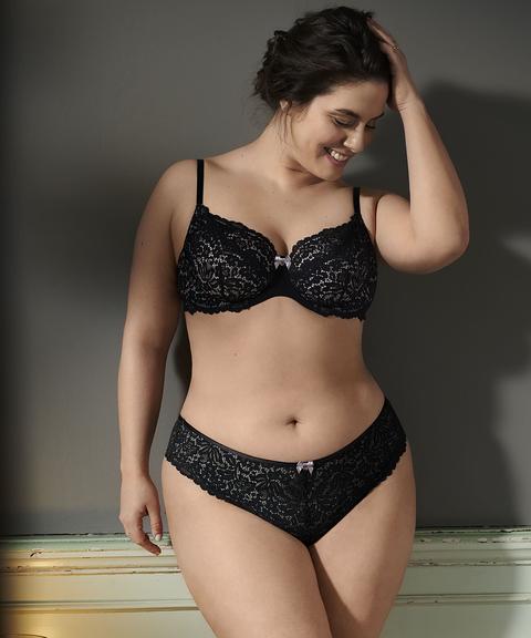 Hunkemöller Brasileña Marina Negro