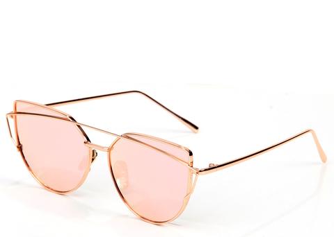 St Tropez Rose Gold Sunglasses