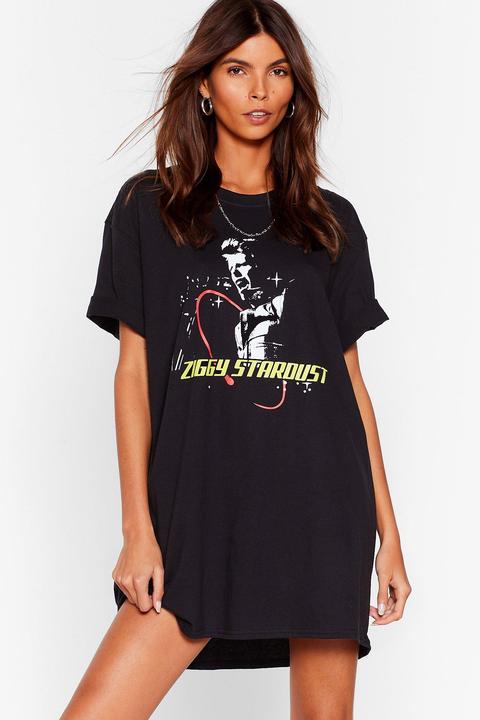 Womens Ziggy Stardust Graphic Band T