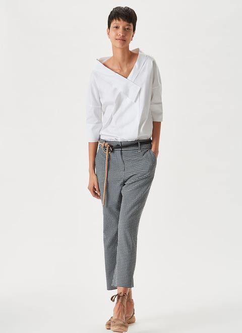PANTALON PATA DE GALLO TRAJE ATALIA – Eneska Moda