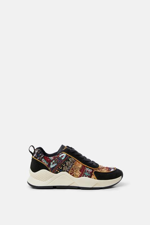 Zapatilla Bordados Boho