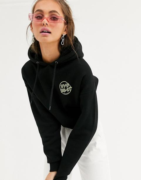 santa cruz cropped hoodie