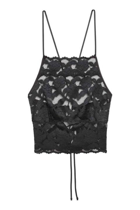 Bralette In Pizzo