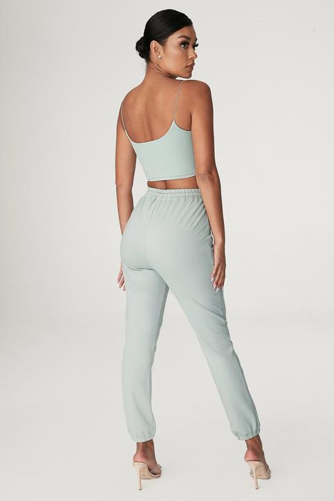 Sylvia Loopback Joggers - Storm