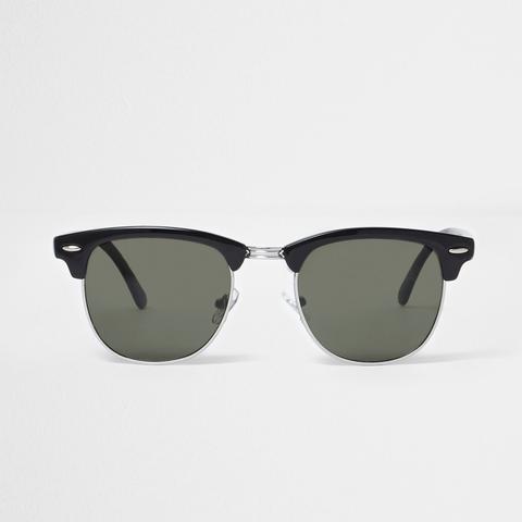 Black Retro Sunglasses