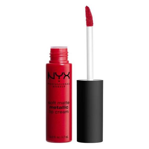 Nyx Professional Makeup Soft Matte Metallic Lip Cream In Monte Carlo
