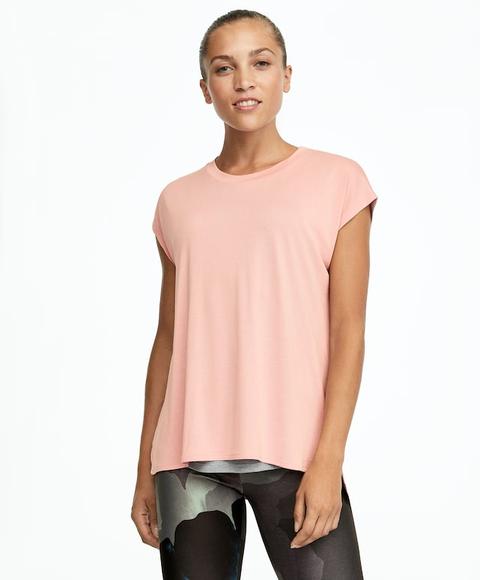 Camiseta Modal Doble Rosa