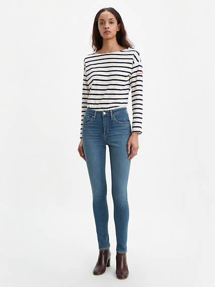 721™ High Waisted Skinny Jeans Azul / Los Angeles Sun