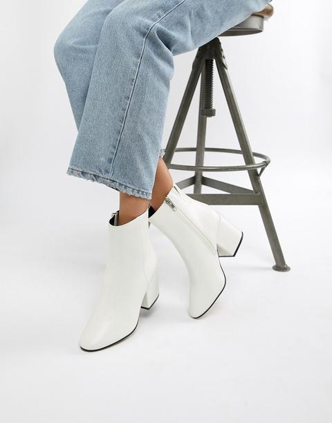 Asos Design - Eve - Bottines - Blanc