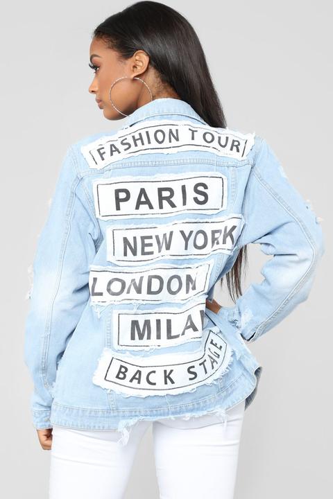 fashion nova long jean jacket