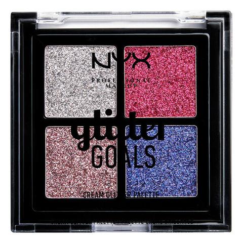 Paleta De Sombras Glitter Goals Cream Quad Palette