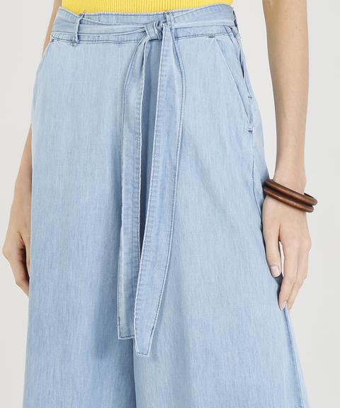 calça jeans feminina de amarrar