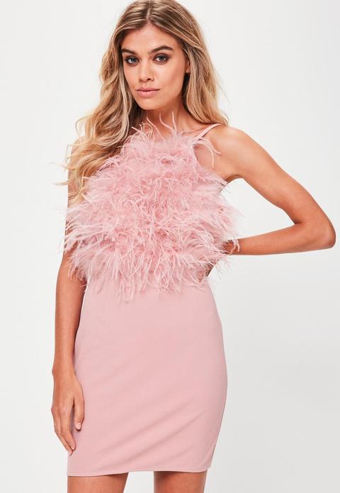 feather skirt missguided