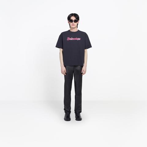 balenciaga glossy t shirt