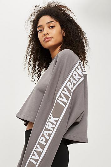 Pulli Mit Stricklogo Von Ivy Park - Grau