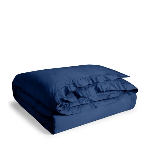 Ralph Lauren Sateen Duvet Cover In Polo Navy Size Twin From