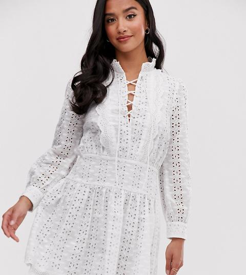 asos white mini dress