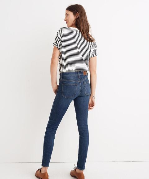 10" High-rise Skinny Jeans In Elinor Wash: Eco Edition