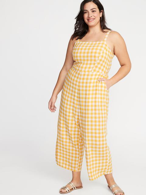 old navy jumpsuit polka dot