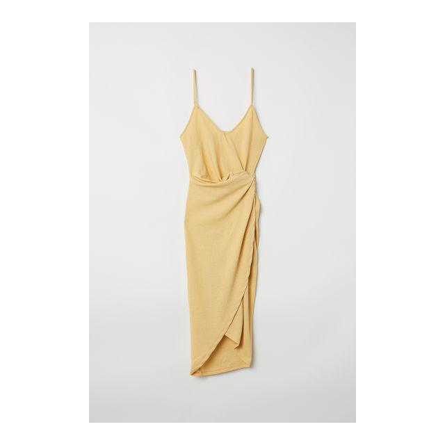 wrap dress h and m