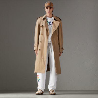 Trench Coat In Gabardine Tropicale