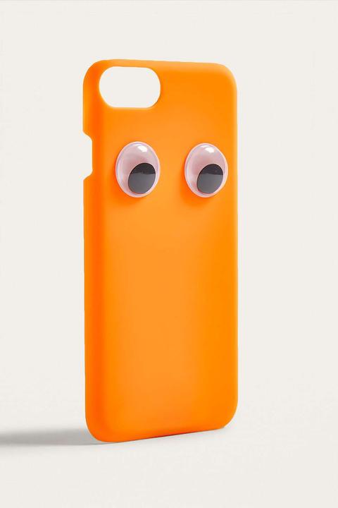 Googly Eyes Orange Iphone 6/7 Case