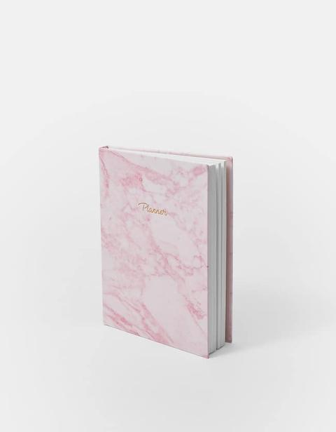 Planning Premium Effetto Marmo Rosa Pastello