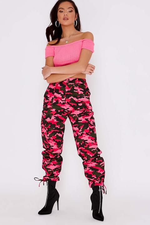 pink combat pants