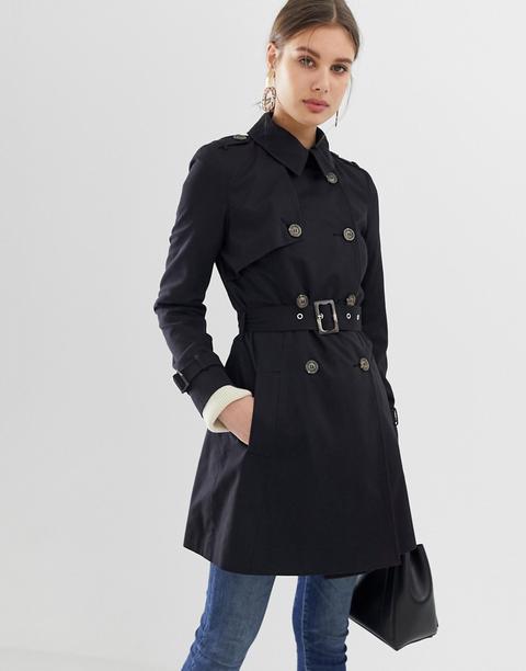 Asos Design - Trench - Nero