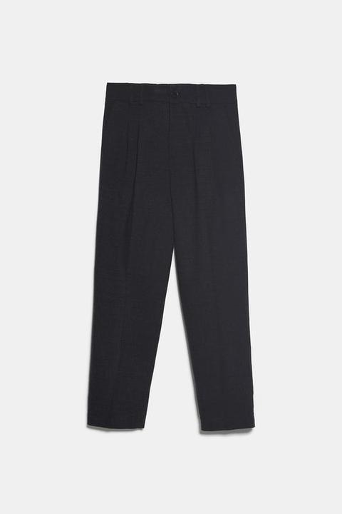 Pantalon À Pinces