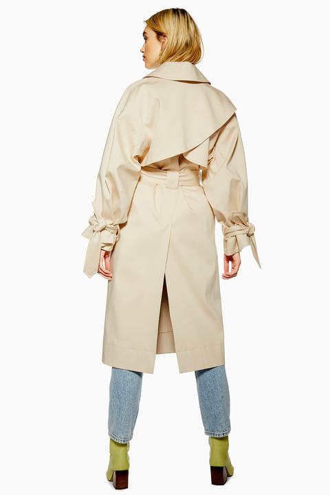 cream spring coat