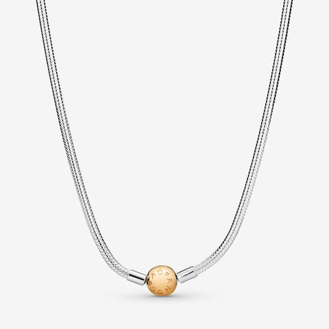 Pandora Moments Snake Chain Necklace - Gold from Pandora on 21 Buttons