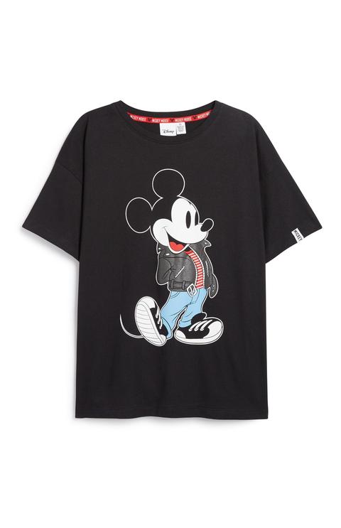 Mickey Mouse Black T-shirt from Primark 