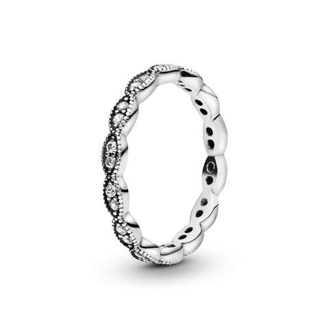 anello pandora foglie scintillanti anello pandora foglie scintillanti