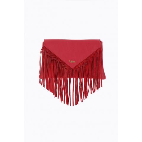 Borsa Marsupio Pochette Con Frange