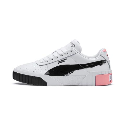 Chaussure Basket Puma X Maybelline Cali Pour Femme, Blanc/noir, Taille 39